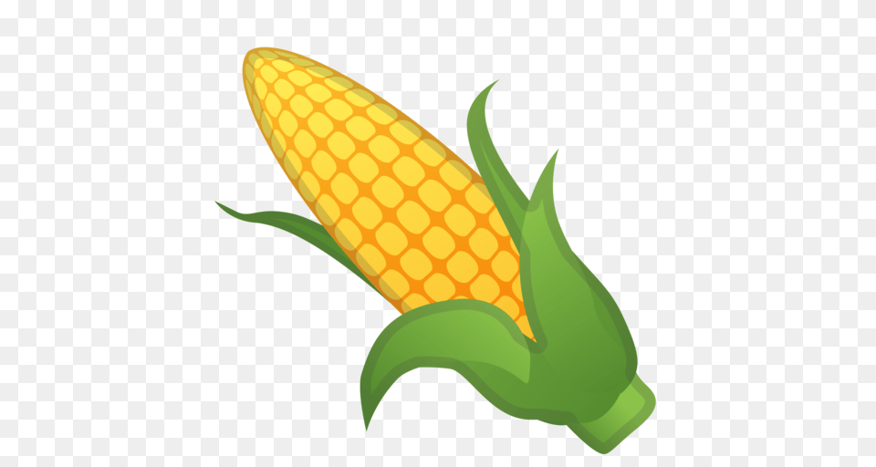 Ear Of Corn Emoji, Food, Grain, Plant, Produce Free Png