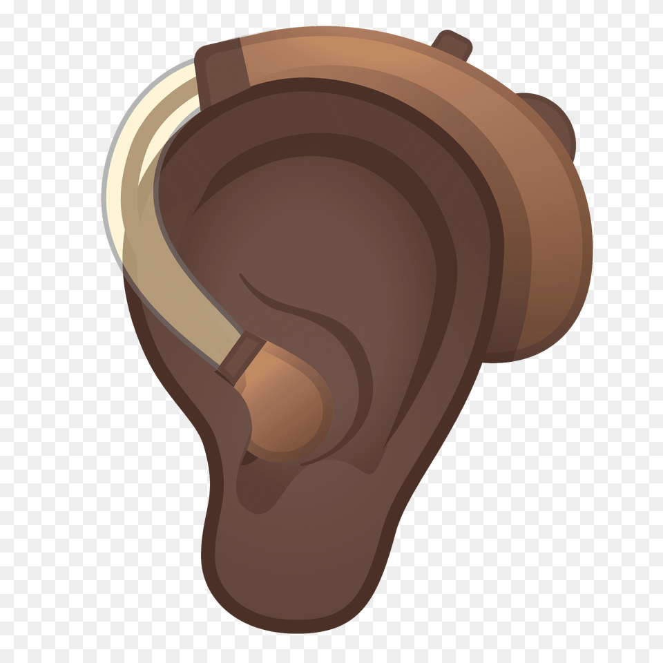 Ear With Hearing Aid Emoji Clipart, Body Part, Ammunition, Grenade, Weapon Png