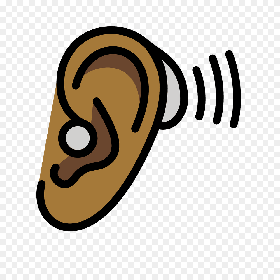 Ear With Hearing Aid Emoji Clipart, Machine, Screw, Body Part, Dynamite Png