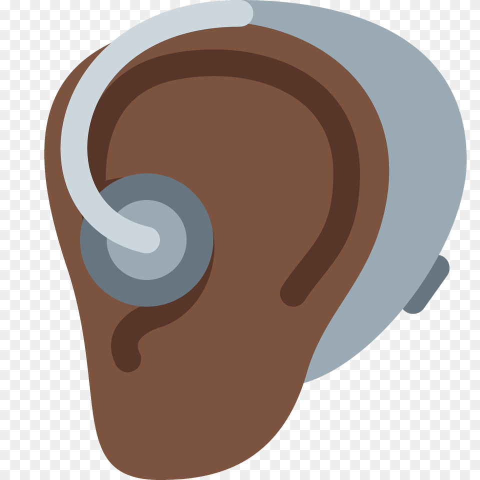 Ear With Hearing Aid Emoji Clipart, Body Part, Electronics, Disk Free Transparent Png
