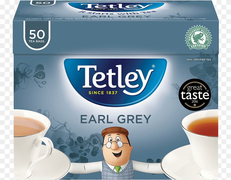 Earl Grey Tetley Red Bush Tea, Cup, Baby, Person, Beverage Free Png
