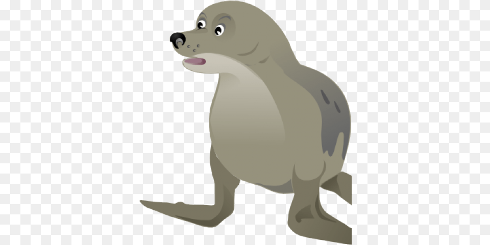 Earless Seal Transparent Cartoon Jingfm Realistic Seal Animal Clipart, Mammal, Sea Life, Sea Lion, Person Png