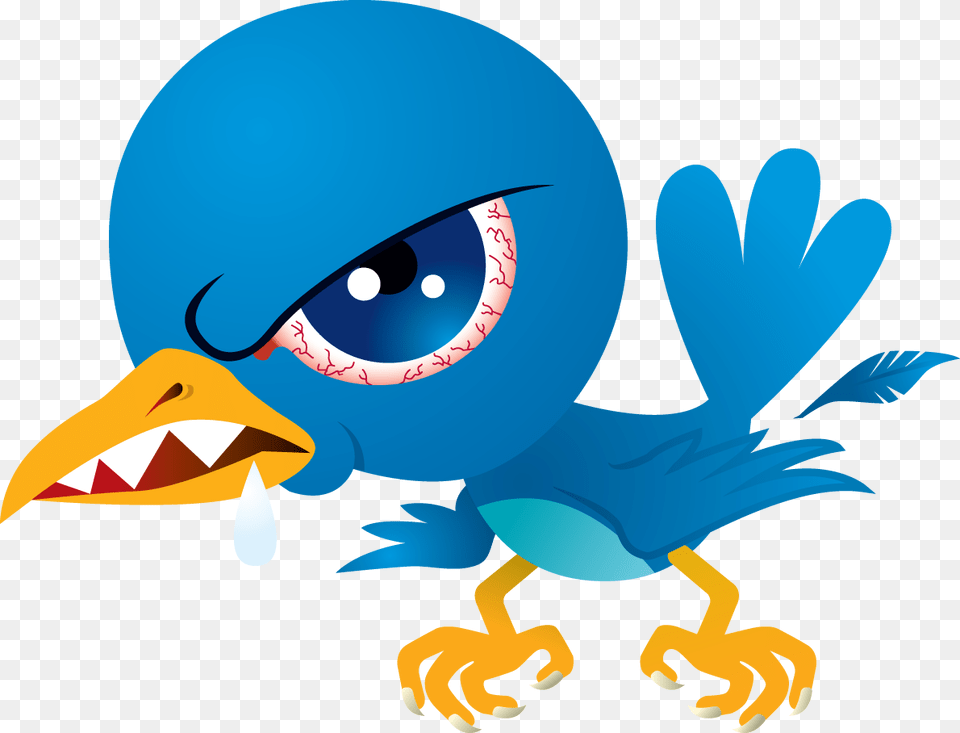 Earlier This Week Twyopia Claimed Its Most Recent Victim Angry Twitter, Animal, Beak, Bird, Jay Free Png Download