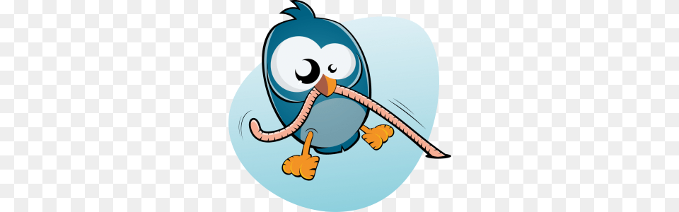 Early Bird Special Le Student, Animal, Jay, Cartoon Free Png Download