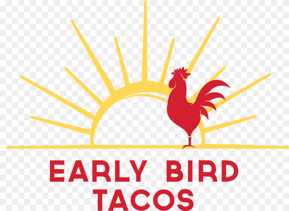 Early Bird Tacos Early Bird Tacos Logo, Animal, Chicken, Fowl, Poultry Png Image