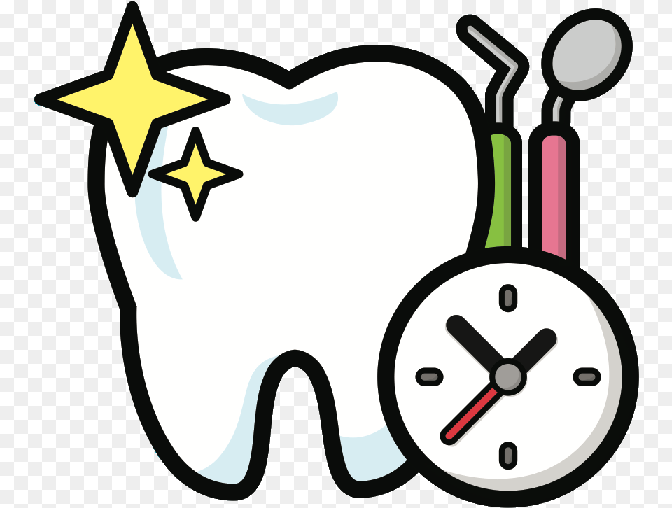 Early Detection And Intervention Increases The Chance Human Tooth, Alarm Clock, Clock, Analog Clock, Symbol Png