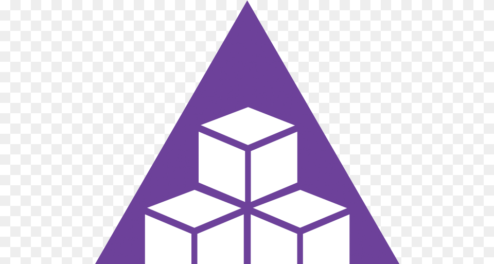 Early Learning And Developmental Standards Vertical, Triangle, Purple Png Image