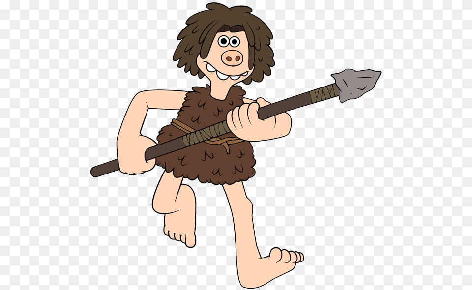 Early Man Clip Art Early Man Clipart, Spear, Weapon, Baby, Person Png