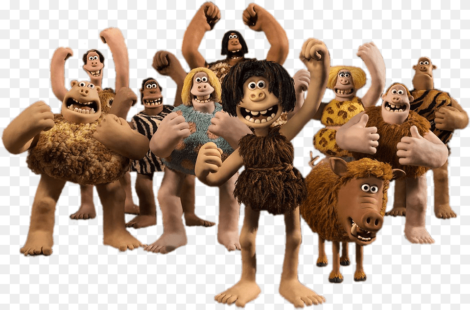 Early Man Tribe Cheering Early Man, Body Part, Hand, Finger, Person Png Image
