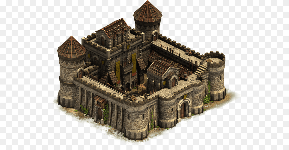 Early Middle Age Forge Of Empire, Architecture, Building, Castle, Fortress Png Image