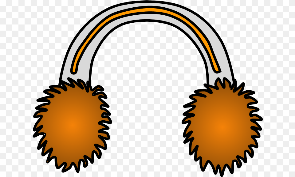 Earmuffs Orange Clipart Red Ear Muffs, Person Png Image