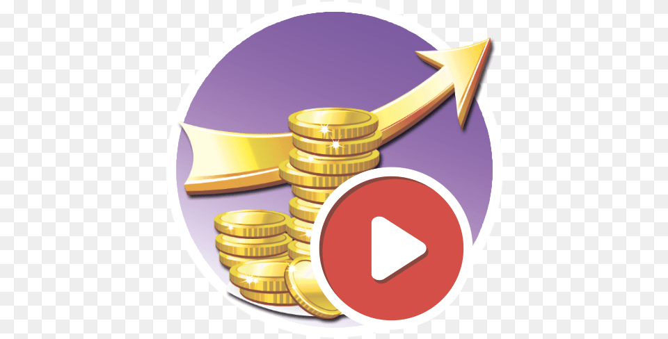 Earn Money Video U0026 Apps On Google Play Reviews Stats Earn Money Video And Apps, Gold, Tape Free Transparent Png