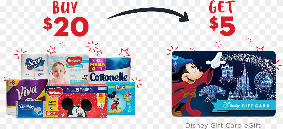 Earn Up To 50 Disney E Gift Card When You Buy Huggies Kimberly Clark Grow Up Young, Paper, Person, Face, Head Png