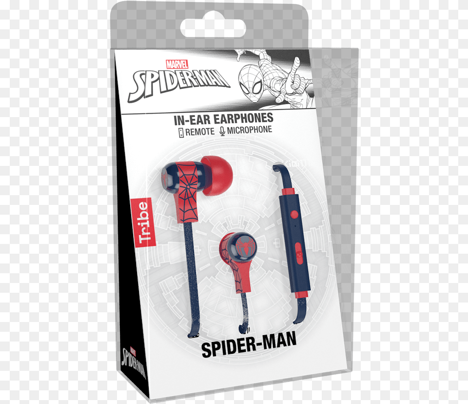 Earphone Swing Wired Marvel Spiderman, Racket, Baby, Person Free Png Download