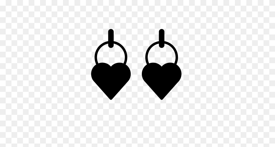 Earring Icon With And Vector Format For Unlimited, Gray Free Transparent Png