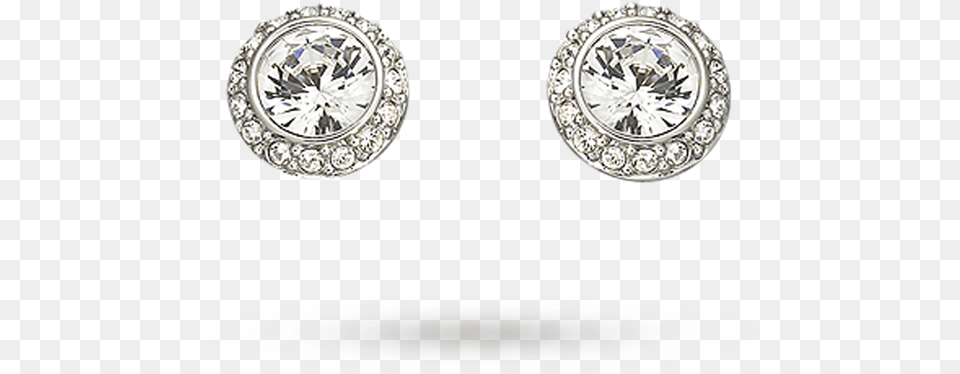 Earring Transparent Stud Silver Swarovski Stud Earrings, Accessories, Diamond, Gemstone, Jewelry Png Image