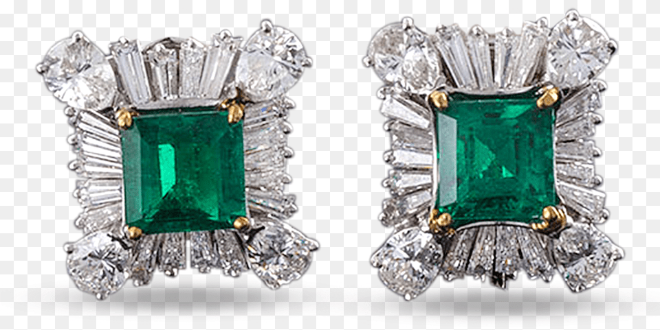 Earrings, Accessories, Diamond, Emerald, Gemstone Free Png