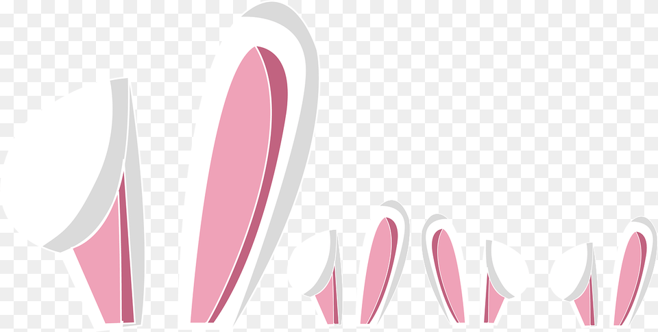 Ears Easter Hare Rabbit Animal Nager Background Easter Bunny Ears Clipart, Cutlery, Spoon, Plant, Flower Free Transparent Png