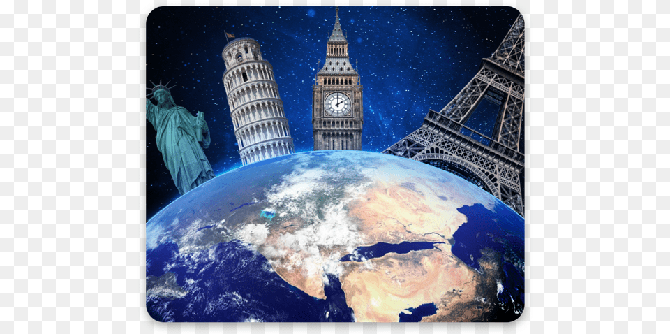 Earth, Clock Tower, Architecture, Tower, Building Free Transparent Png