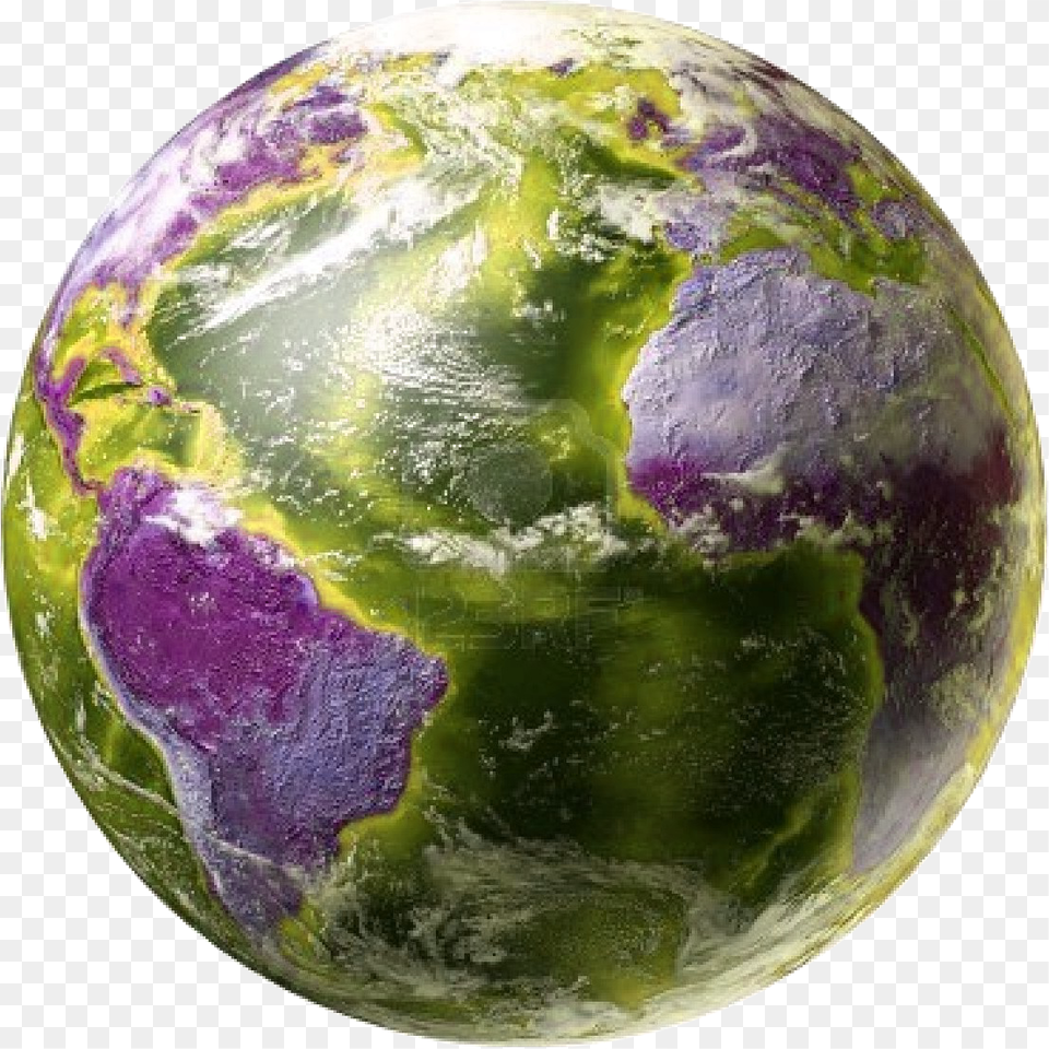 Earth 3d Rendering Of Planet Earth Centered On Atlantic Ocean, Astronomy, Globe, Outer Space Free Png