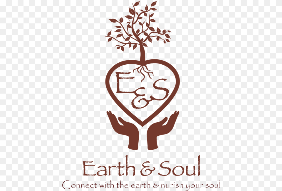 Earth And Soul Hand And Heart Tree, Outdoors, Stencil Free Png