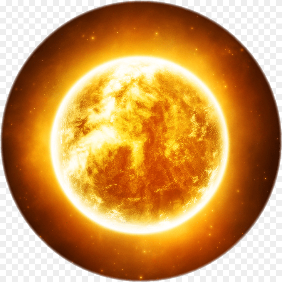 Earth Ball Of Fire, Nature, Outdoors, Sky, Sun Free Png Download