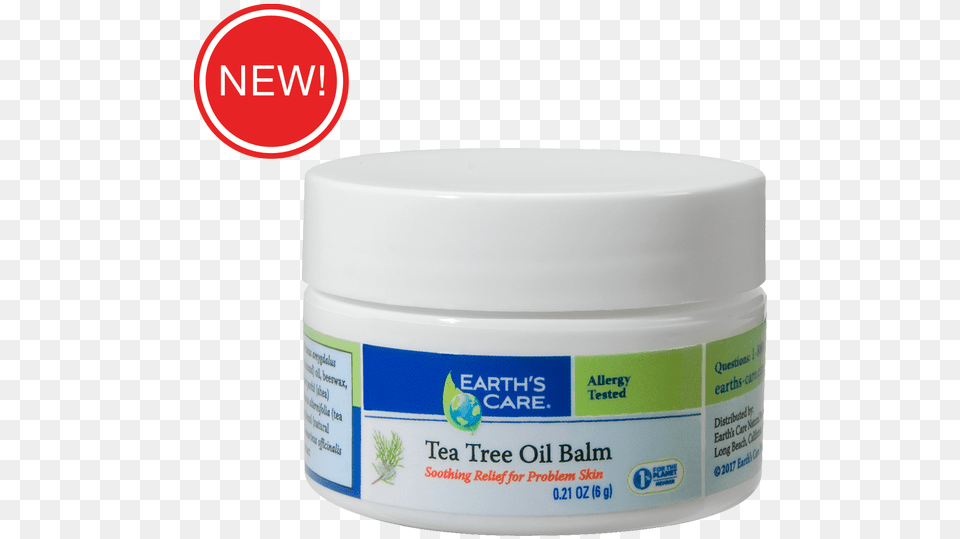Earth Care Tea Tree Oil Balm, Bottle, Lotion, Herbal, Herbs Free Transparent Png