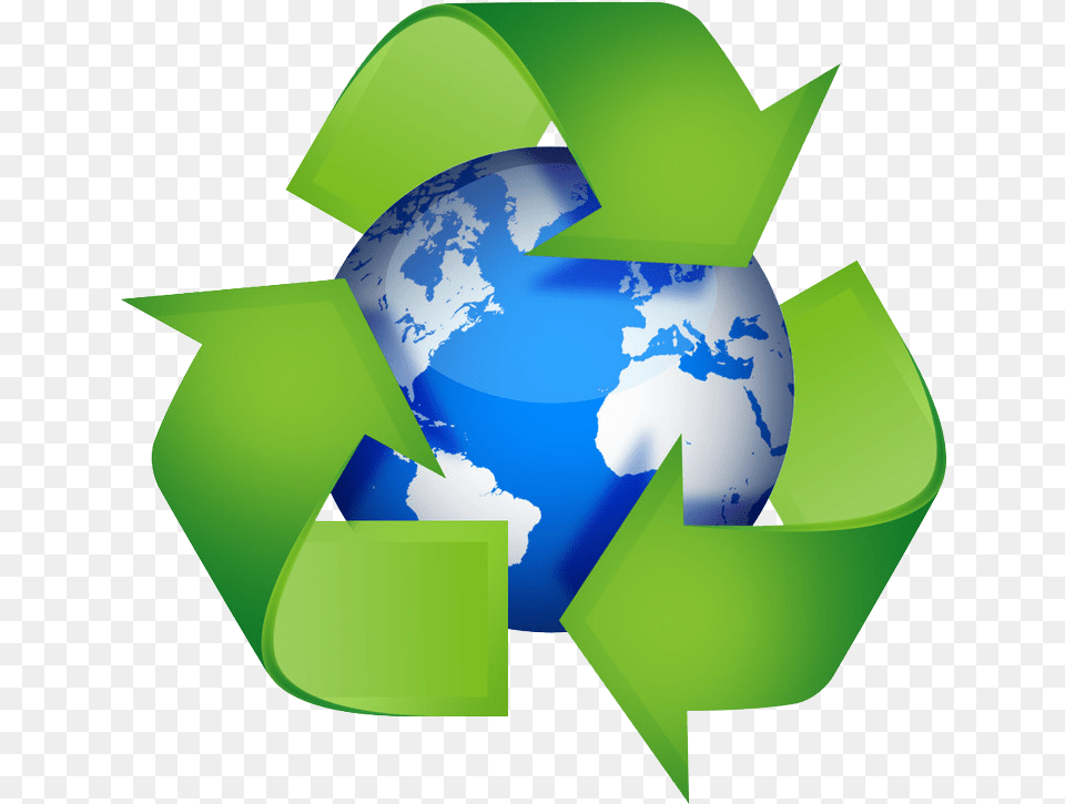 Earth Clip Recycling, Recycling Symbol, Symbol Free Png Download