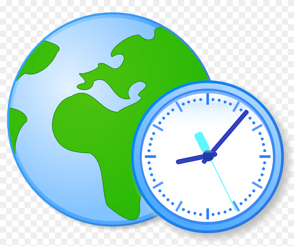 Earth Clipart, Analog Clock, Clock, Disk Free Png Download