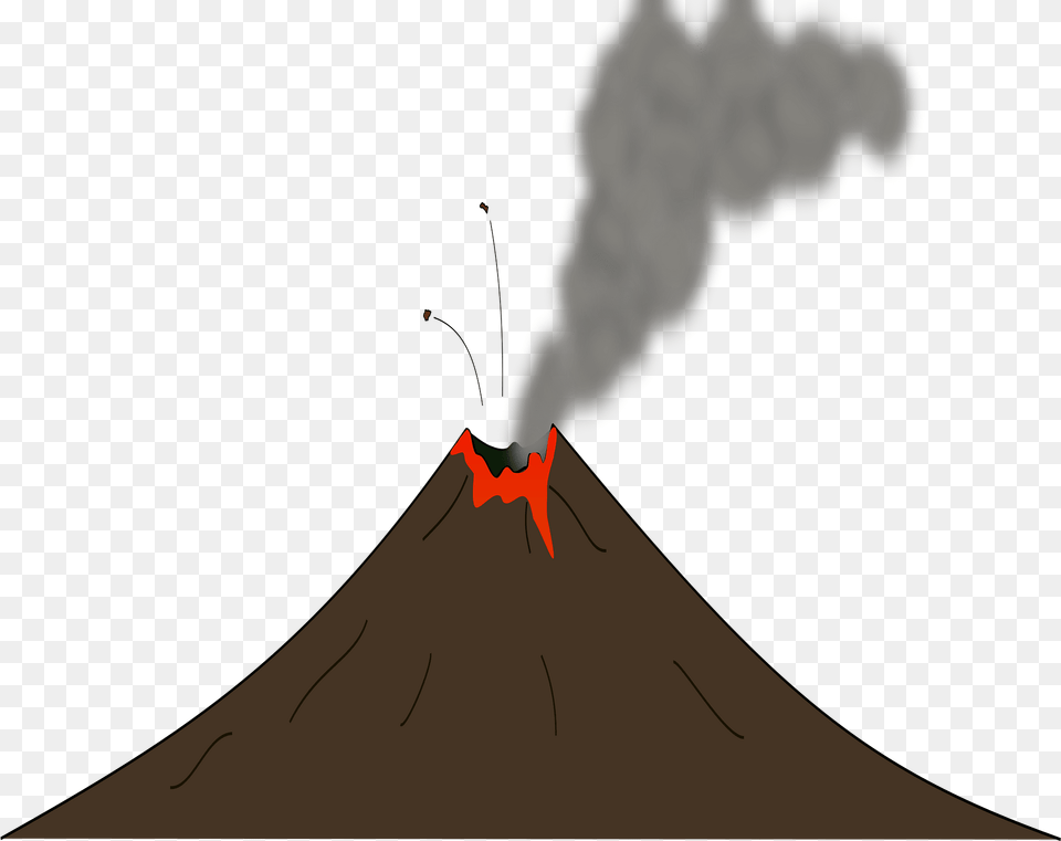 Earth Clipart, Eruption, Mountain, Nature, Outdoors Free Png Download