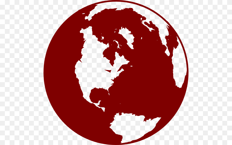 Earth Clipground Cliparts Globe Red, Astronomy, Outer Space, Planet, Face Png Image