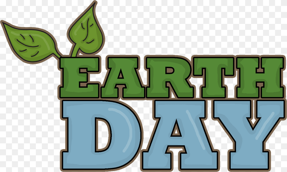 Earth Day Clipart Green, Text, Symbol Free Transparent Png