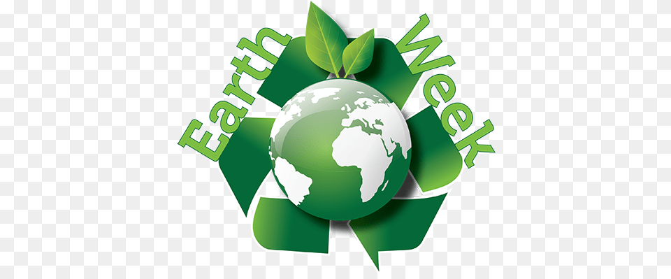 Earth Earth Week, Green, Recycling Symbol, Symbol Free Transparent Png