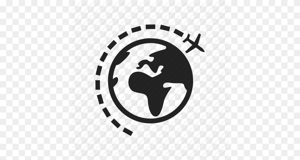 Earth Find Flight Fly Globe Map Travel Icon Icon Search Engine, Animal, Logo, Mammal Free Png
