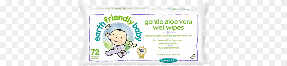 Earth Friendly Baby Gentle Aloe Vera Wet Wipes, Cushion, Home Decor, Person, Pillow Png