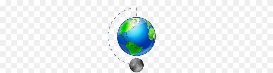 Earth Full Moon Phase Icon, Astronomy, Outer Space, Planet, Globe Free Png Download