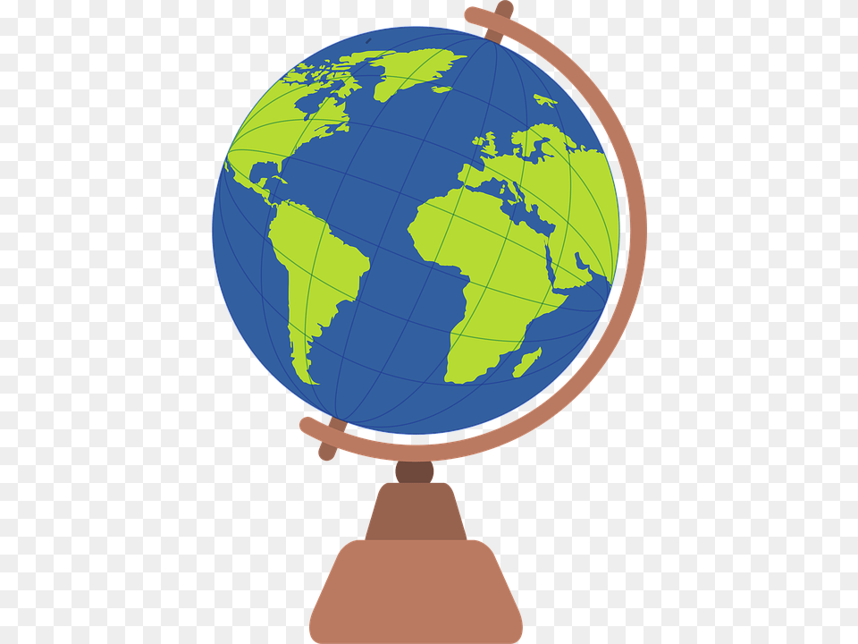 Earth Global Globe School Worldwide Environment Interest Rate 2018 Country, Astronomy, Outer Space, Planet, Person Png Image