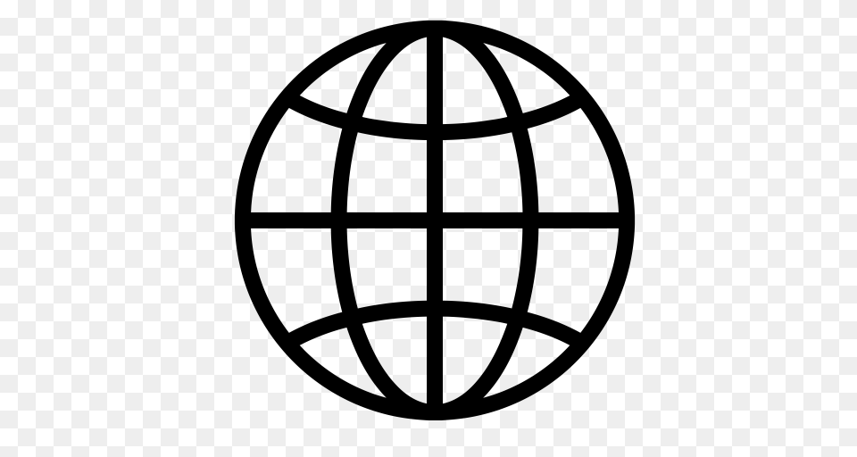 Earth Globe Pn With And Vector Format For, Gray Free Png