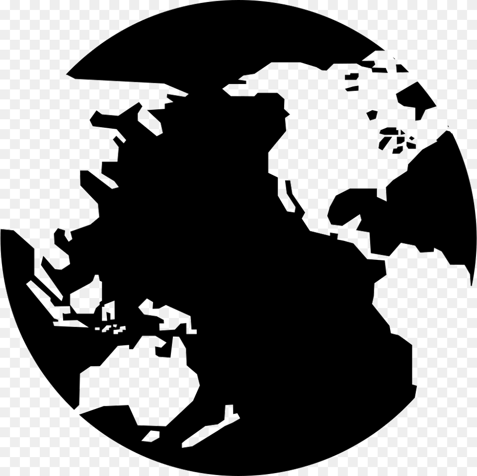 Earth Globe With Continents Earth Continents, Astronomy, Outer Space, Planet, Baby Free Png Download