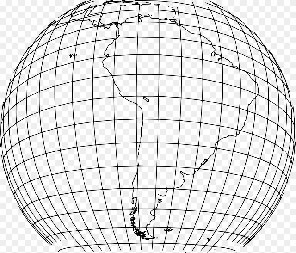 Earth Grid, Gray Png Image