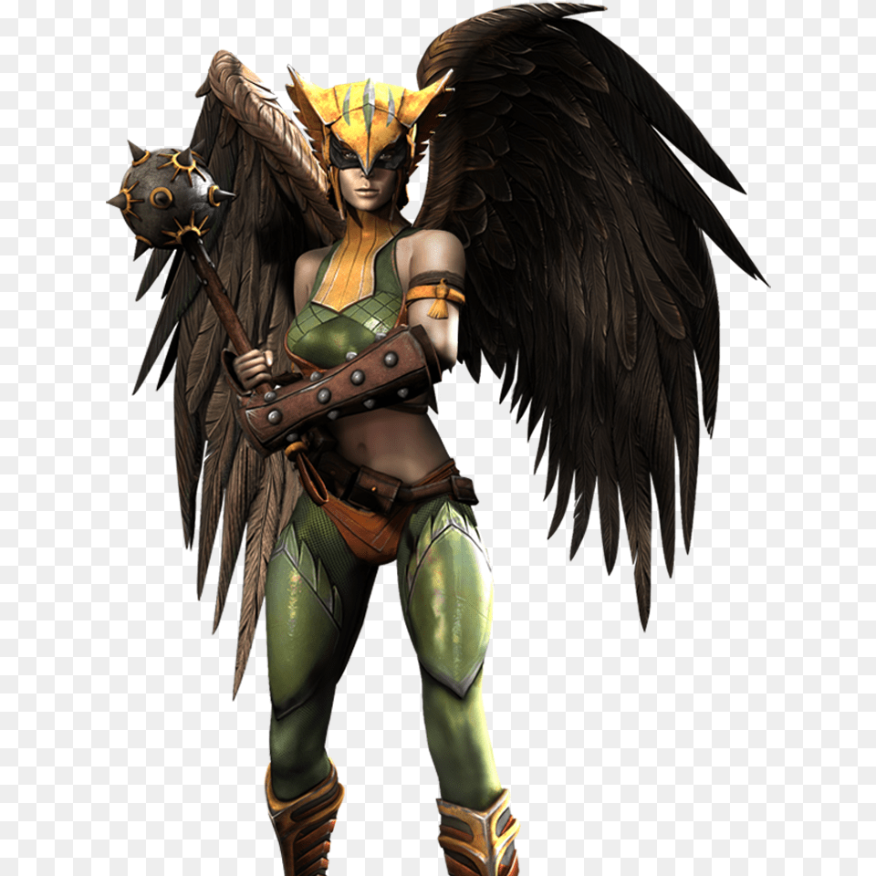 Earth Hawkgirl Injustice Gods Among Us, Adult, Female, Person, Woman Png