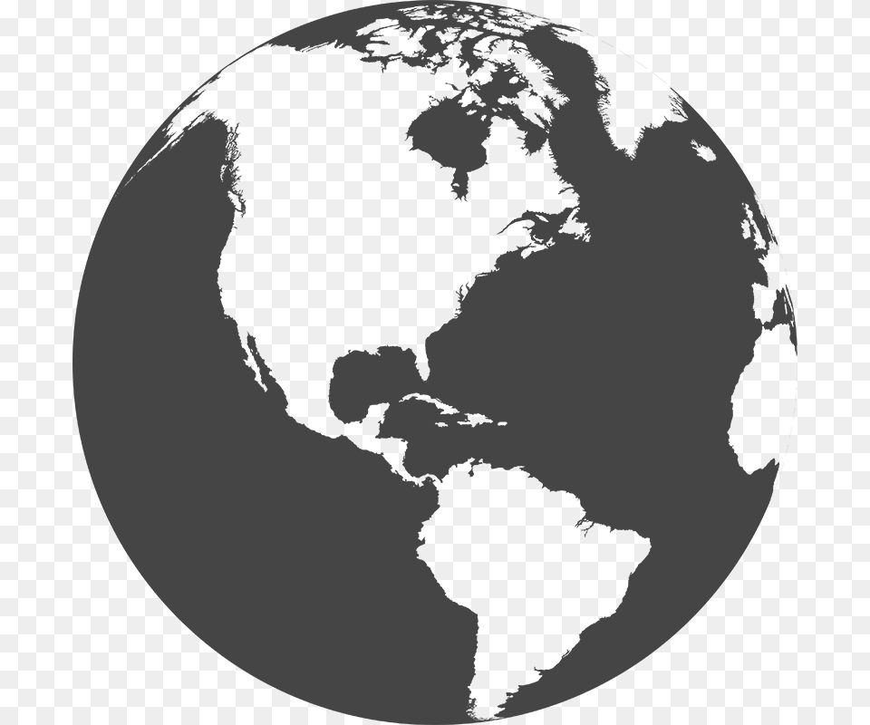 Earth Icon Blue, Gray Free Png