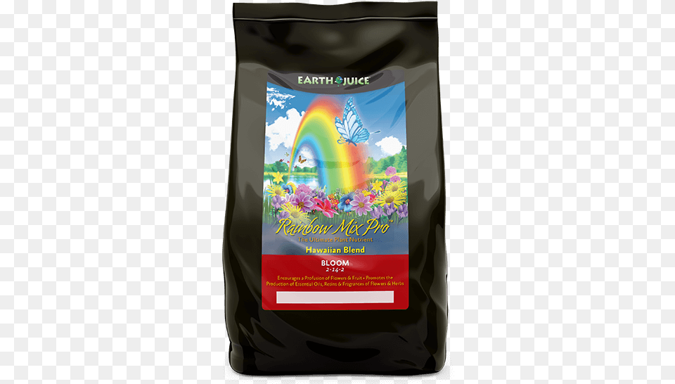 Earth Juice Rainbow Mix Pro Bloom Bag Image Kitten, Advertisement, Poster, Water, Nature Free Png