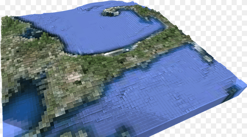 Earth Map Minecraft Viewer, Land, Nature, Outdoors, Sea Free Png Download