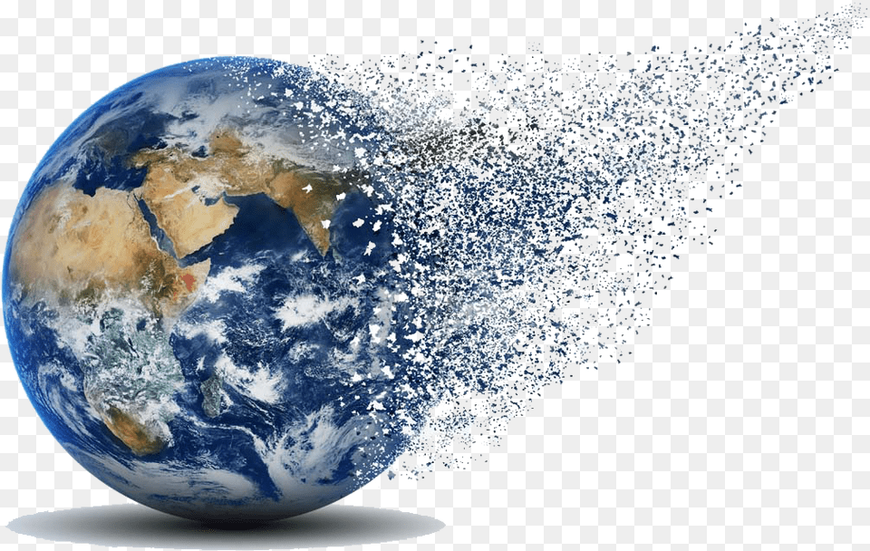 Earth No Background Play Earth Disintegrating, Astronomy, Outer Space, Planet, Globe Png