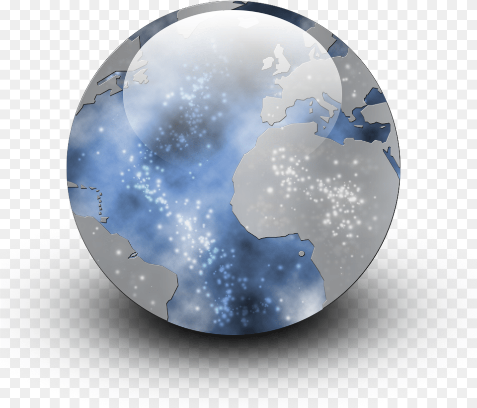 Earth Orb Icon Earth Icon, Sphere, Astronomy, Outer Space, Planet Png Image