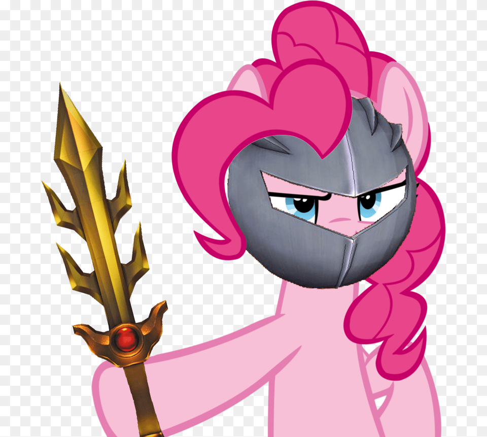 Earth Pony Female Kirby Mare Mask Meta Knight Pinkie Pie Knight, Person, Book, Comics, Publication Free Transparent Png