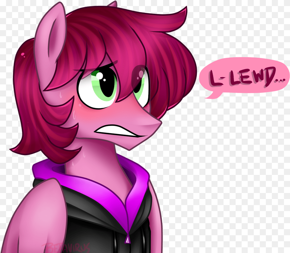 Earth Pony Grimace Hoodie Lewd Cartoon, Book, Comics, Publication, Person Png