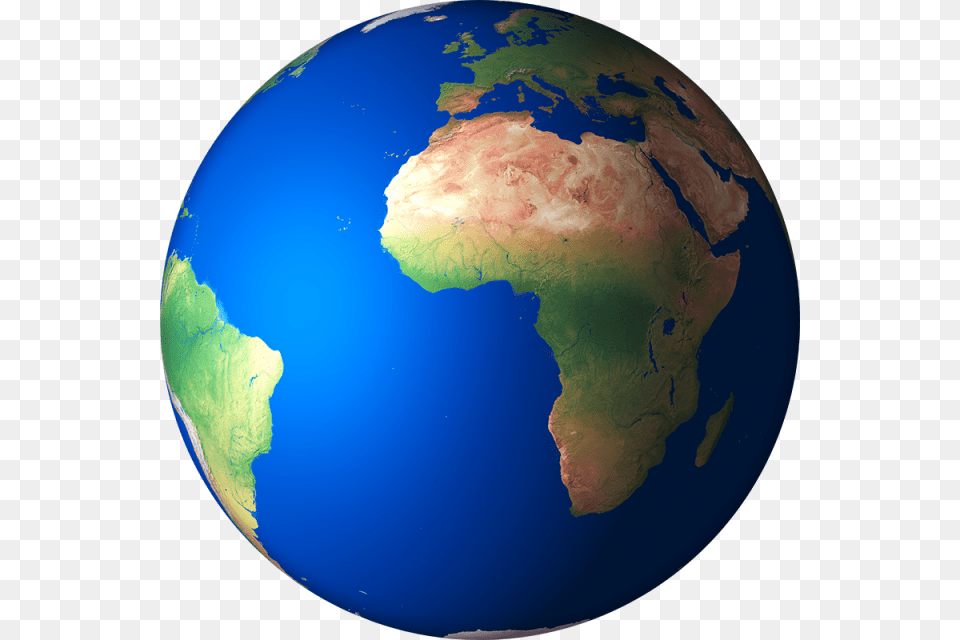 Earth Render Globe Earth Planet And For Astronomy, Outer Space, Sphere, Plate Free Png