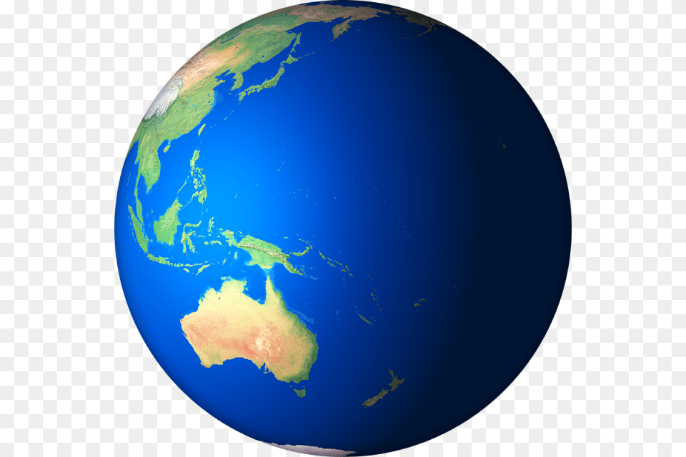 Earth Render Globe Earth Planet And For Astronomy, Outer Space Free Png Download